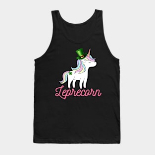 Leprecorn st patrick's day Tank Top